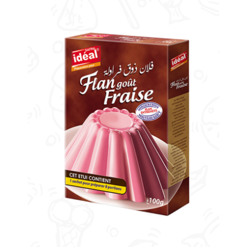 ideal_flan_fraise_100g