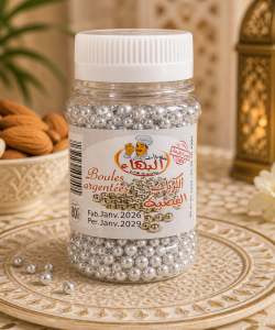 Boule de décoration Argent n°01