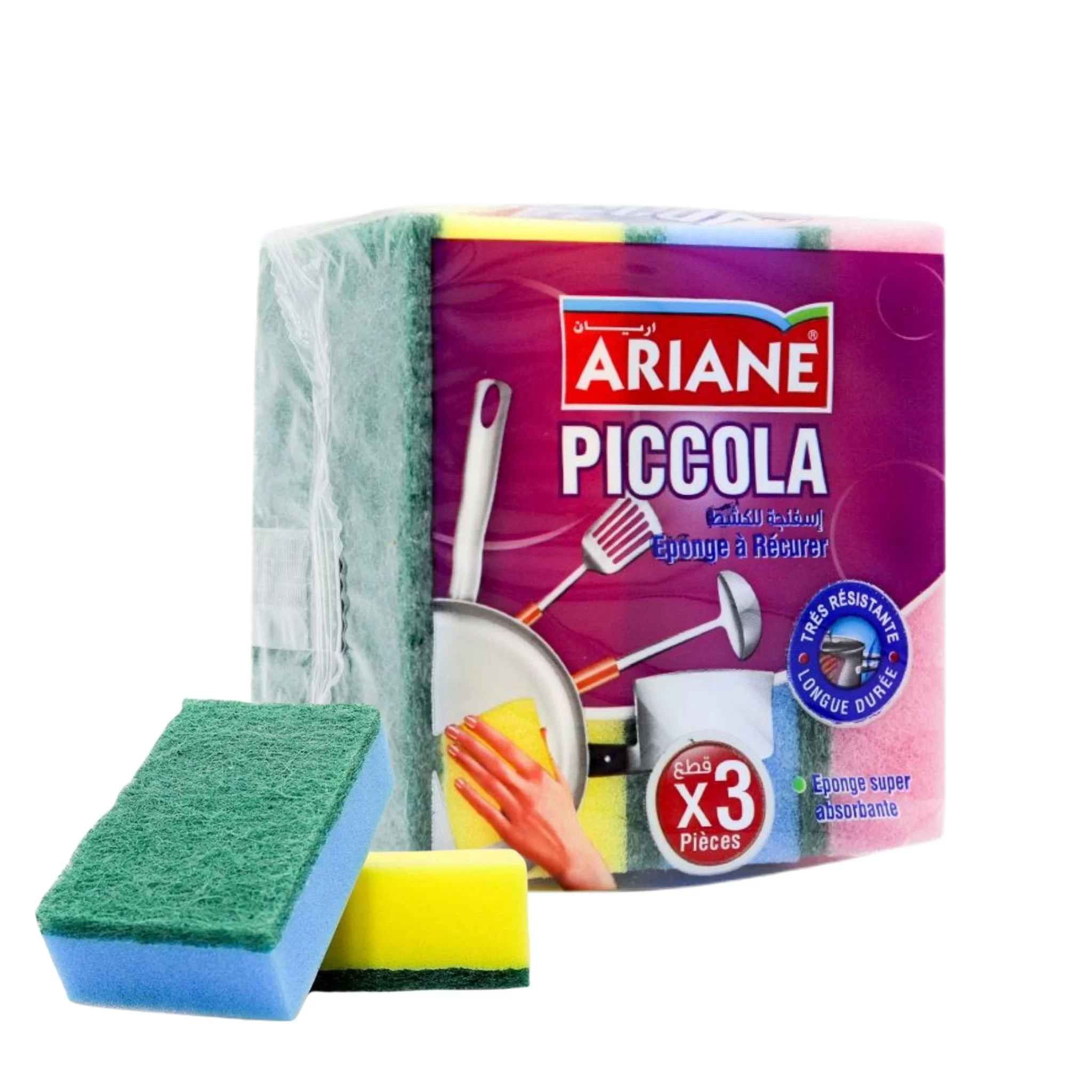 EPONGE PICOLA 3PCS