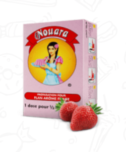 Flan Nouara Fraise 54g