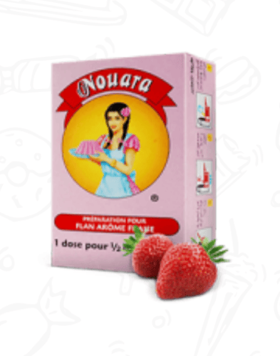 Flan Nouara Fraise 54g