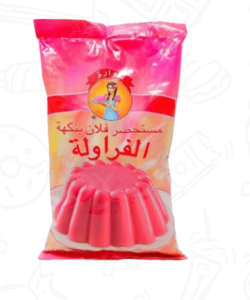 Flan nouara fraise 800g
