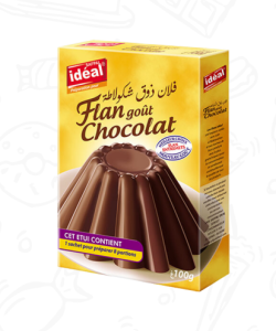 Idéal flan chocolat 100g