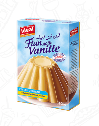 Idéal flan vanille 100g