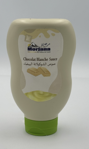 MORJANA Topping sauce chocolat blanc
