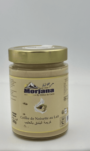 MORJANA Crème de noisette au lait 370g