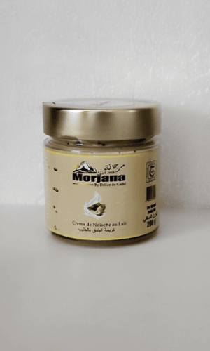 MORJANA Crème de noisette au lait 200g