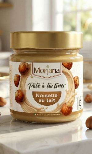 MORJANA Crème de noisette au lait 200g