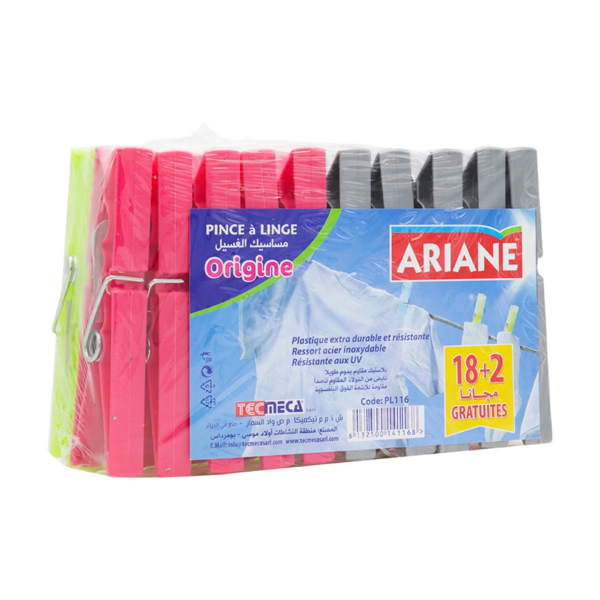 PINCE A LINGE 18+2