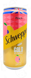 Schweppes Gold Pêche canette 33CL