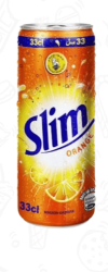 Slim Orange canette 33CL